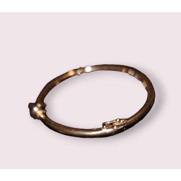 Kate Spade Rose Gold Sailor Knot Bangle Bracelet - Picture 2 of 8